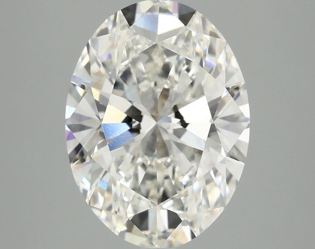 3.87 ct. oval Lab Grown Diamond front image