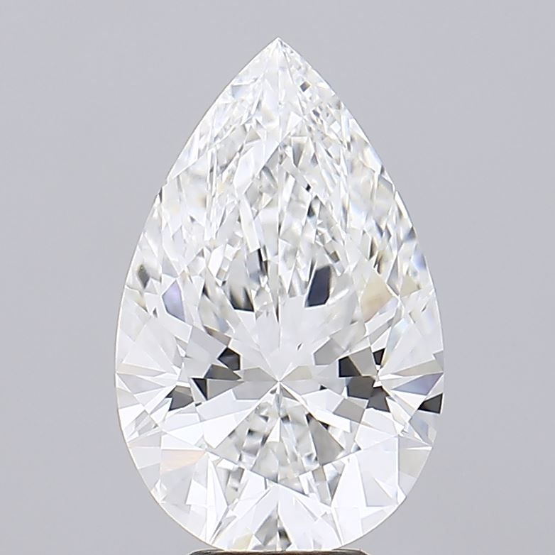 6.10 ct. pear Lab Grown Diamond front image