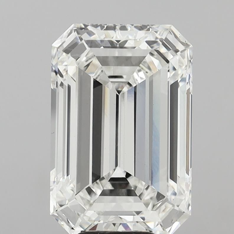 9.09 ct. emerald Lab Grown Diamond front image