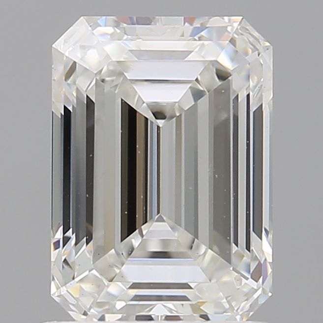 1.57 ct. emerald Lab Grown Diamond front image
