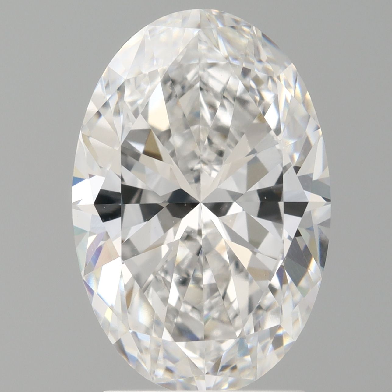 2.59 ct. oval Lab Grown Diamond front image