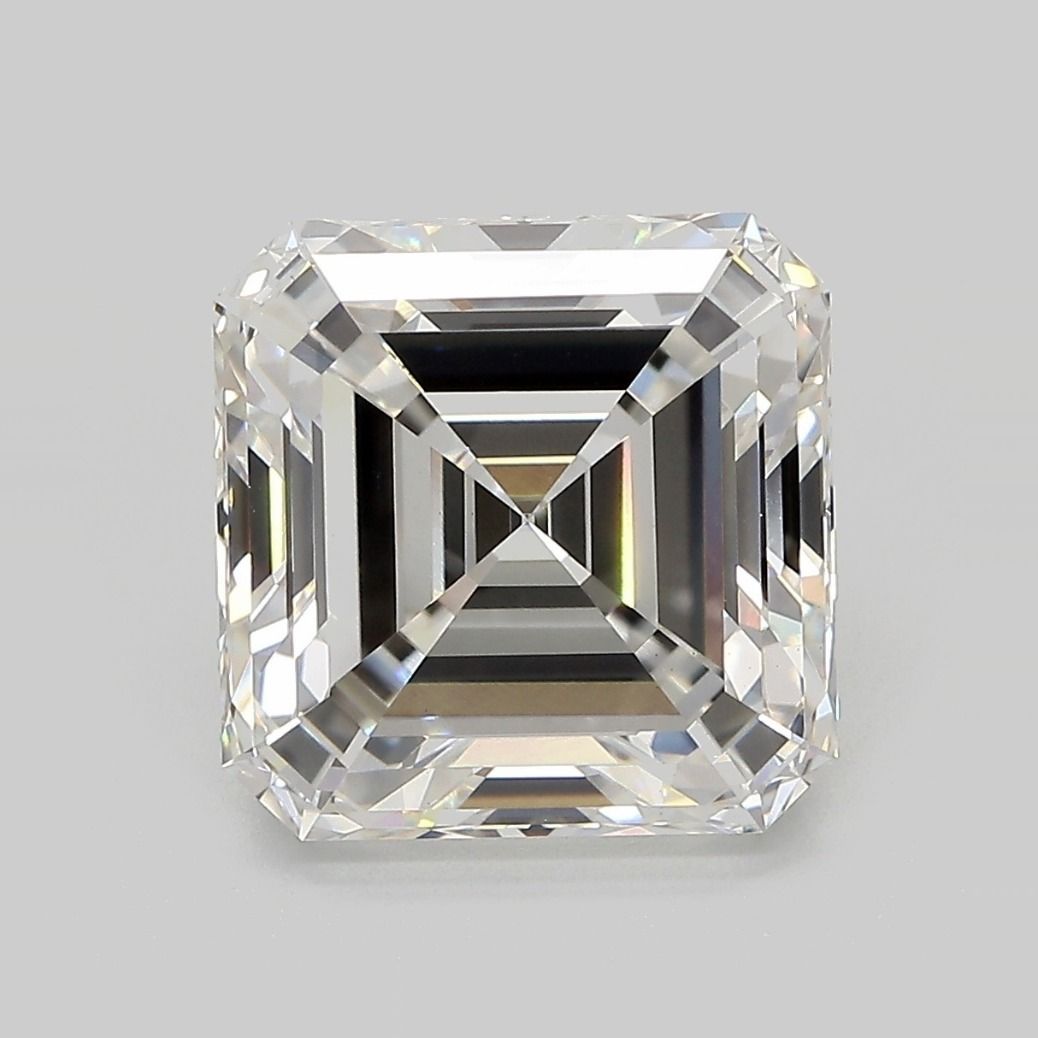6.08 ct lab-grown Asscher Diamond