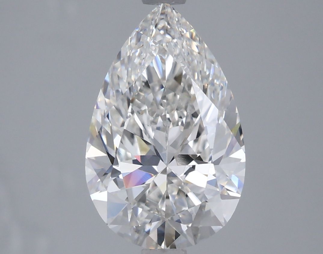 3.04 carat e VS1 EX Cut IGI pear diamond