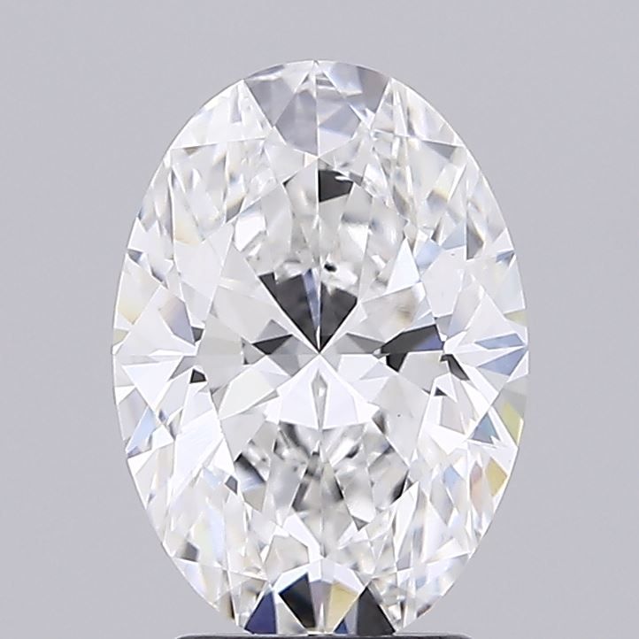 2.66 ct. oval Lab Grown Diamond front image