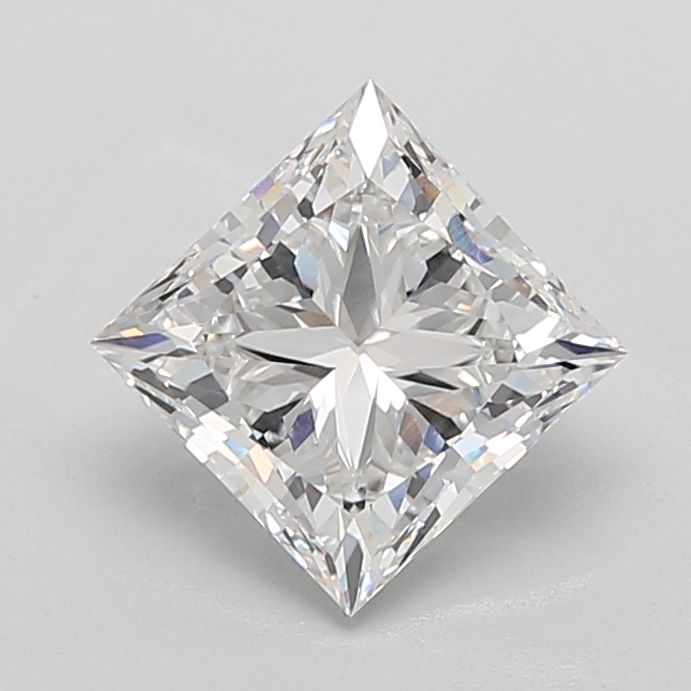 4.55 ct. princess Lab Grown Diamond front image