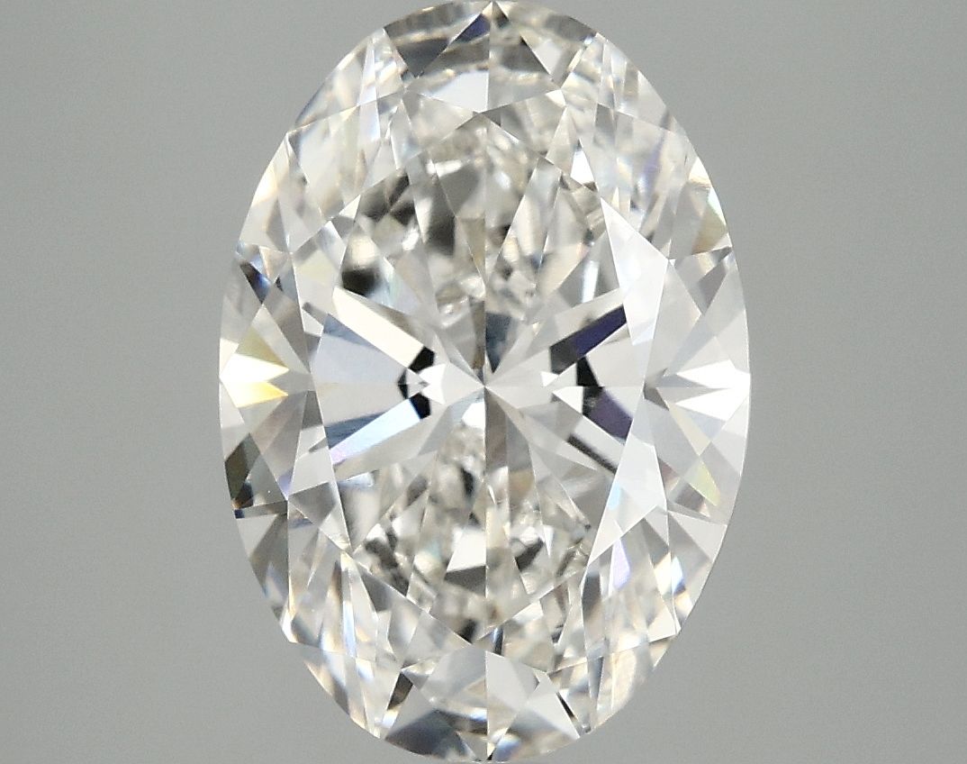 3.95 ct. oval Lab Grown Diamond front image