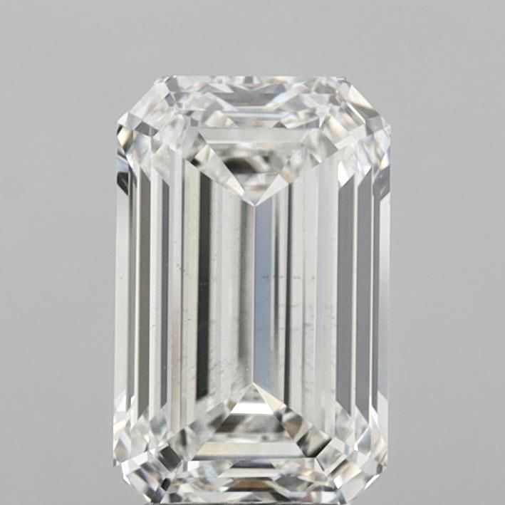 4.88 ct. emerald Lab Grown Diamond front image