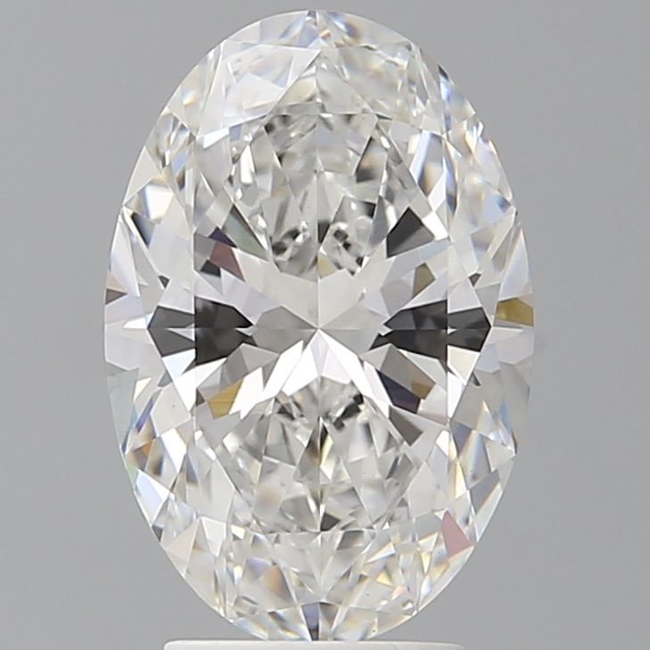 3.58 ct. oval Lab Grown Diamond front image
