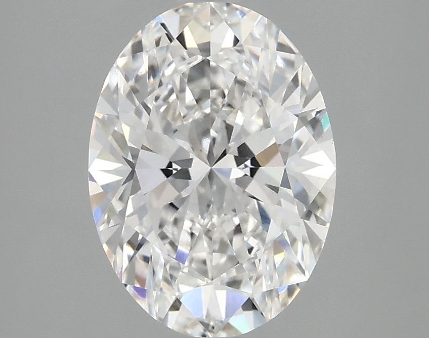 2.08 ct. oval Lab Grown Diamond front image