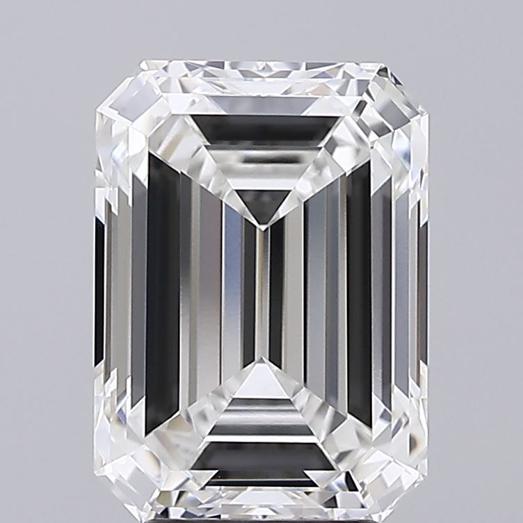 4.10 ct. emerald Lab Grown Diamond front image