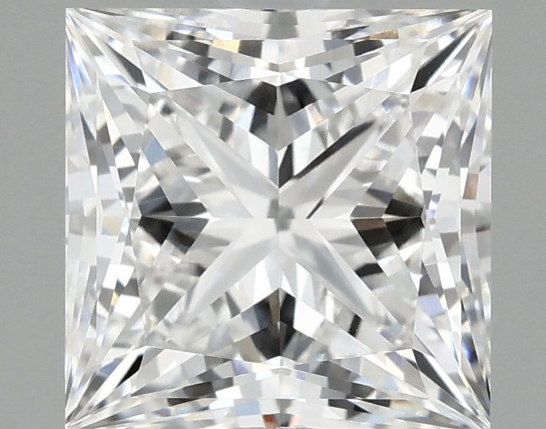 2.10 ct. princess Lab Grown Diamond front image