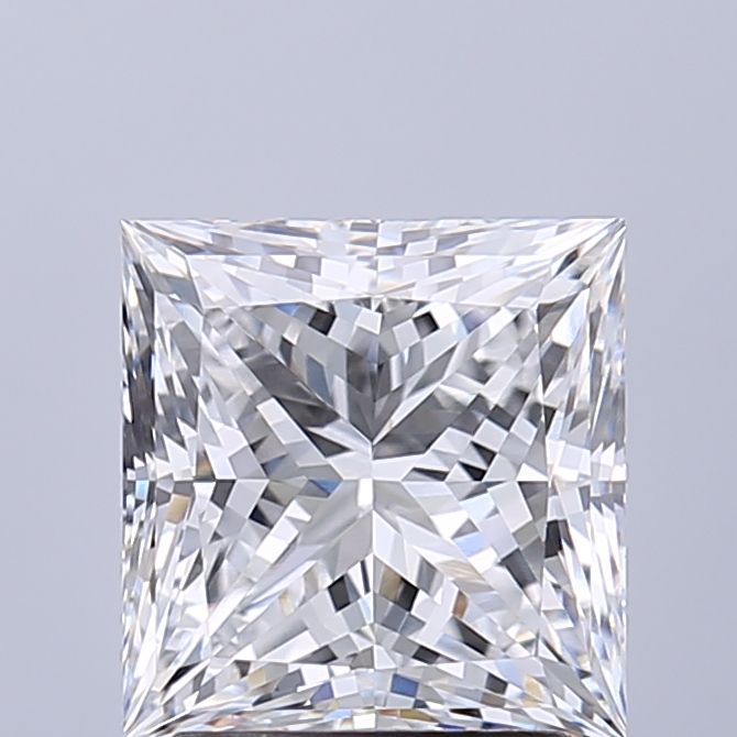 2.21 ct. princess Lab Grown Diamond front image