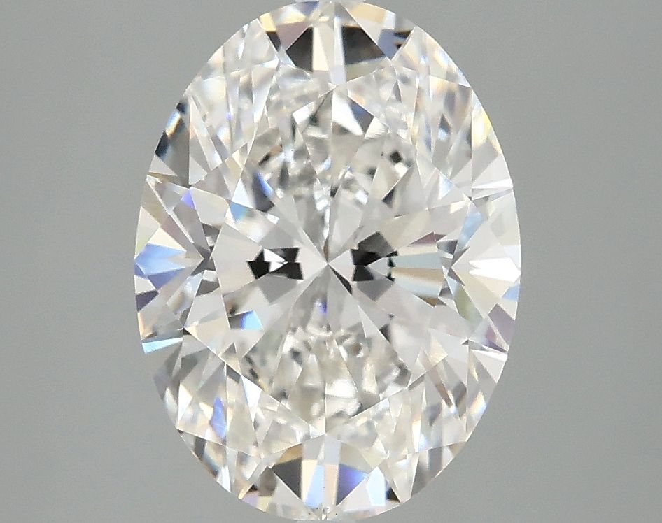 3.02 ct. oval Lab Grown Diamond front image