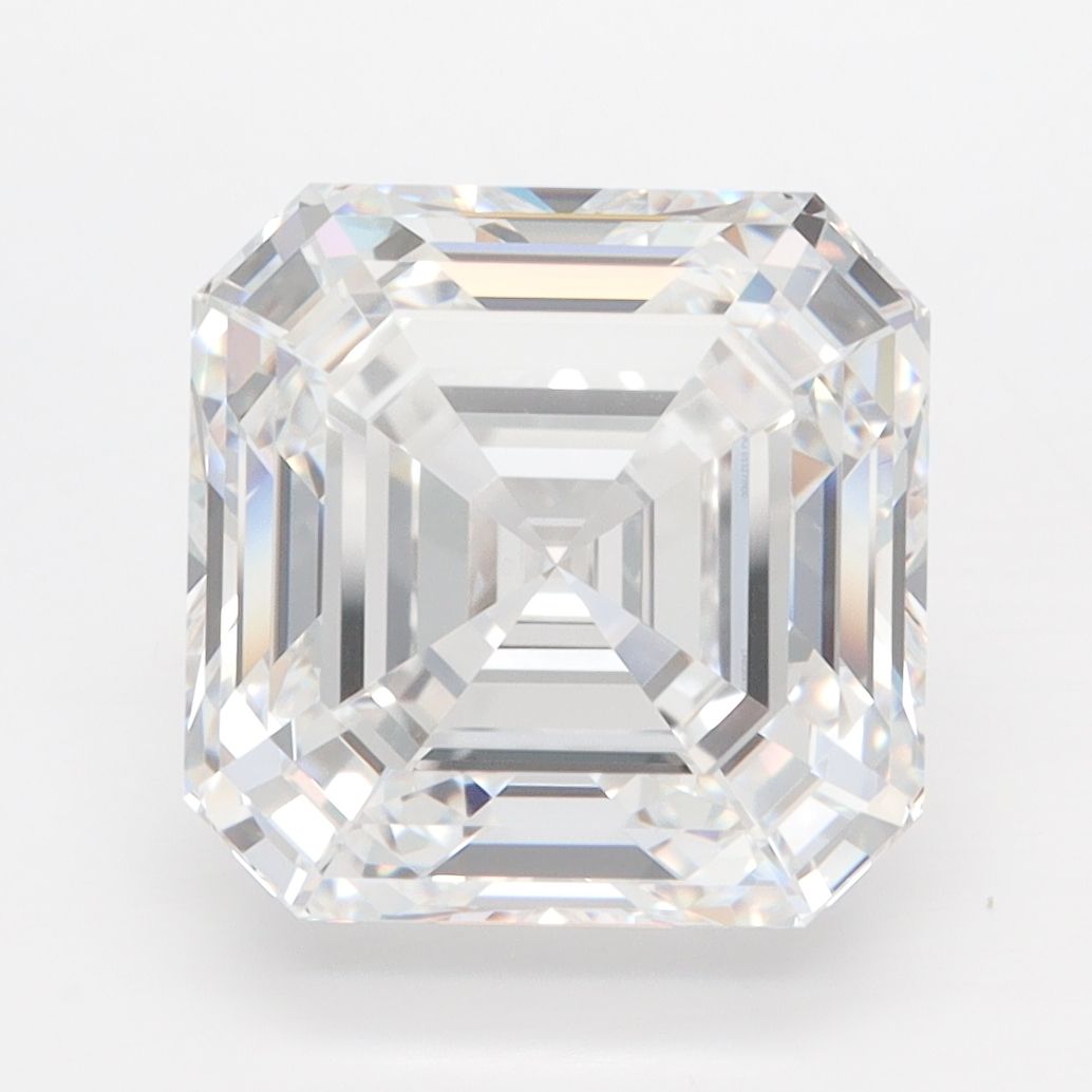 Diament LG asscher, 5.25 ct, E, VVS1