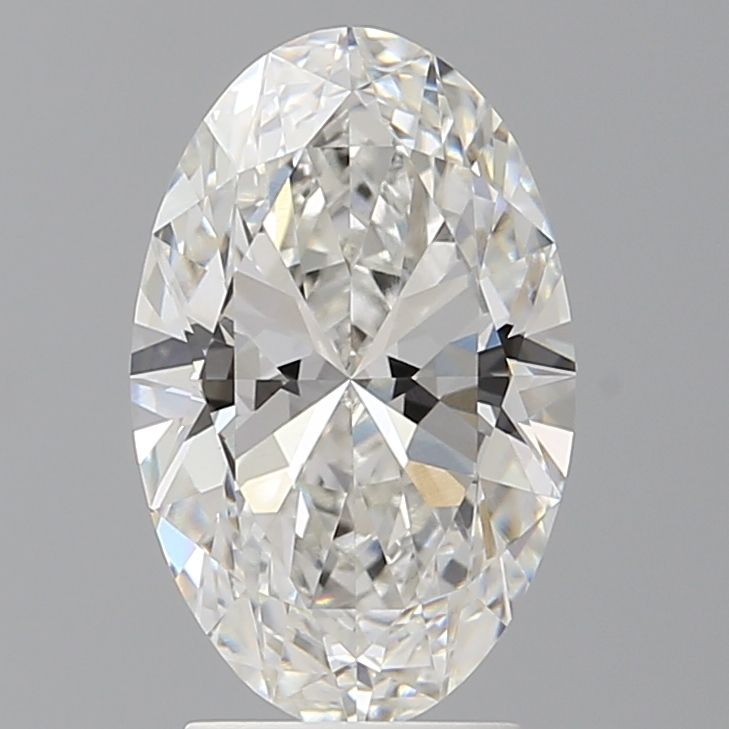 2.96 ct. oval Lab Grown Diamond front image