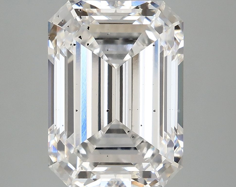 5.04 ct. emerald Lab Grown Diamond front image