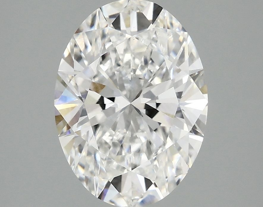 2.42 ct. oval Lab Grown Diamond front image
