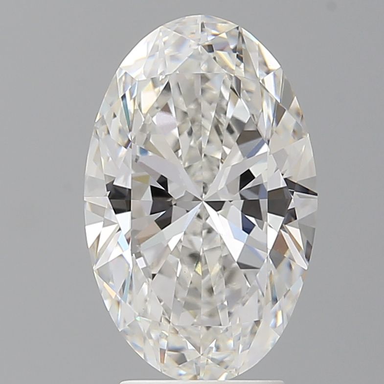 3.57 ct. oval Lab Grown Diamond front image