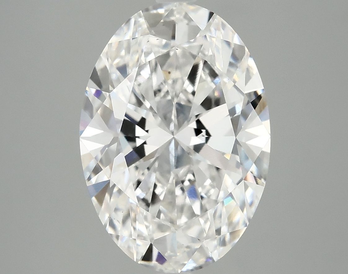 4.10 ct. oval Lab Grown Diamond front image