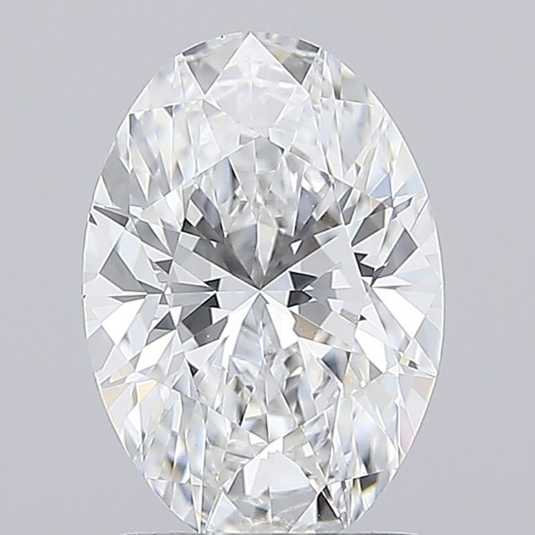 2.08 ct. oval Lab Grown Diamond front image