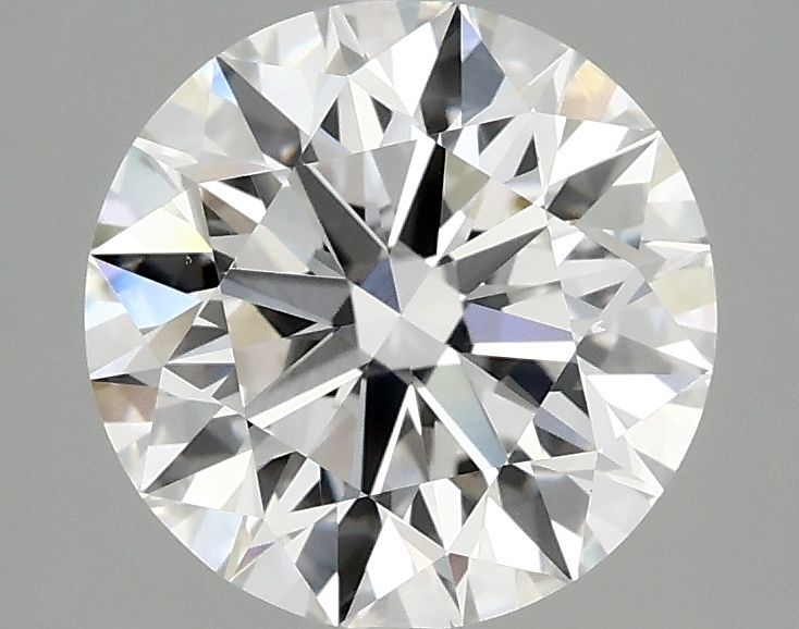 2.54 ct. round Lab Grown Diamond front image