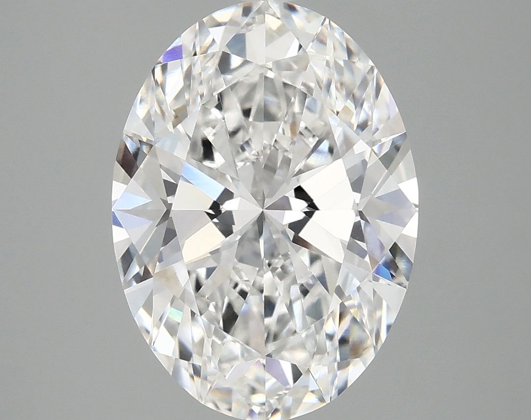 4.10 ct. oval Lab Grown Diamond front image