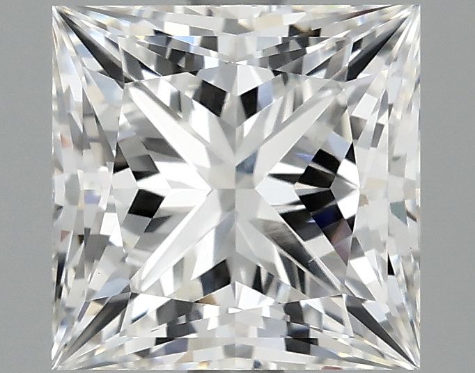 2.09 ct. princess Lab Grown Diamond front image