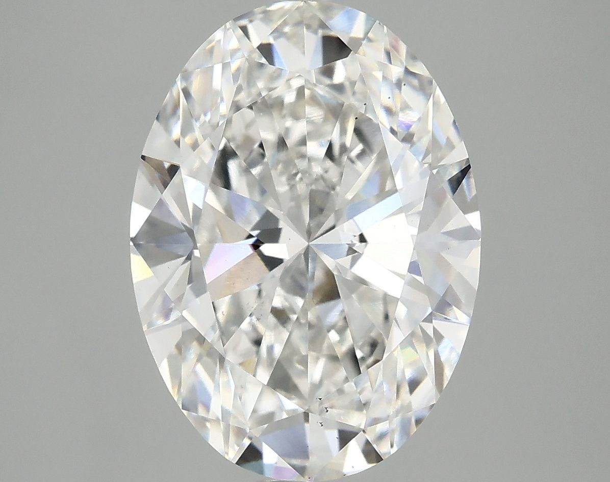 3.96 ct. oval Lab Grown Diamond front image