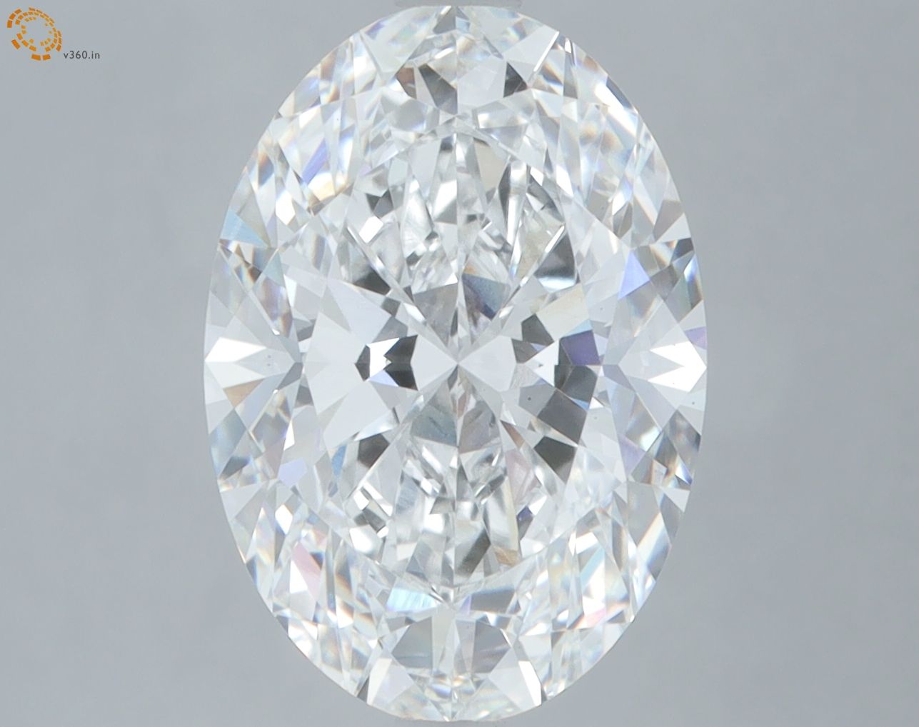 5.10 ct. oval Lab Grown Diamond front image