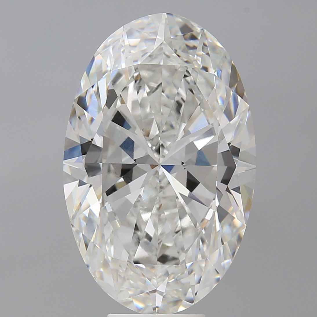 9.56 ct. oval Lab Grown Diamond front image