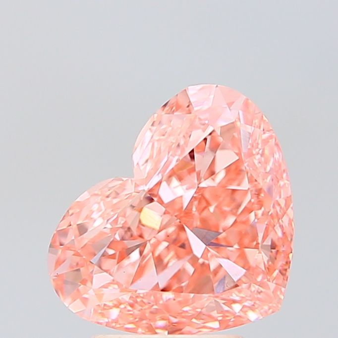 2.90 ct. heart Lab Grown Diamond front image