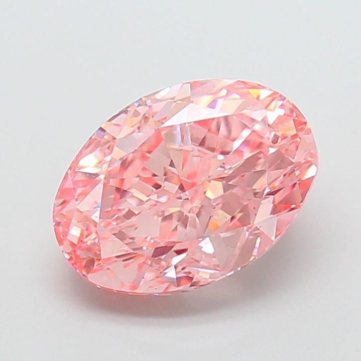 5.01 ct. oval Lab Grown Diamond front image