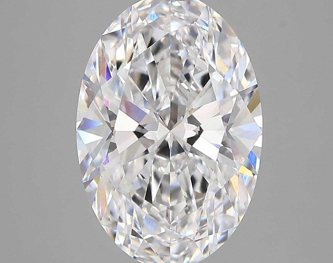 4.05 ct. oval Lab Grown Diamond front image