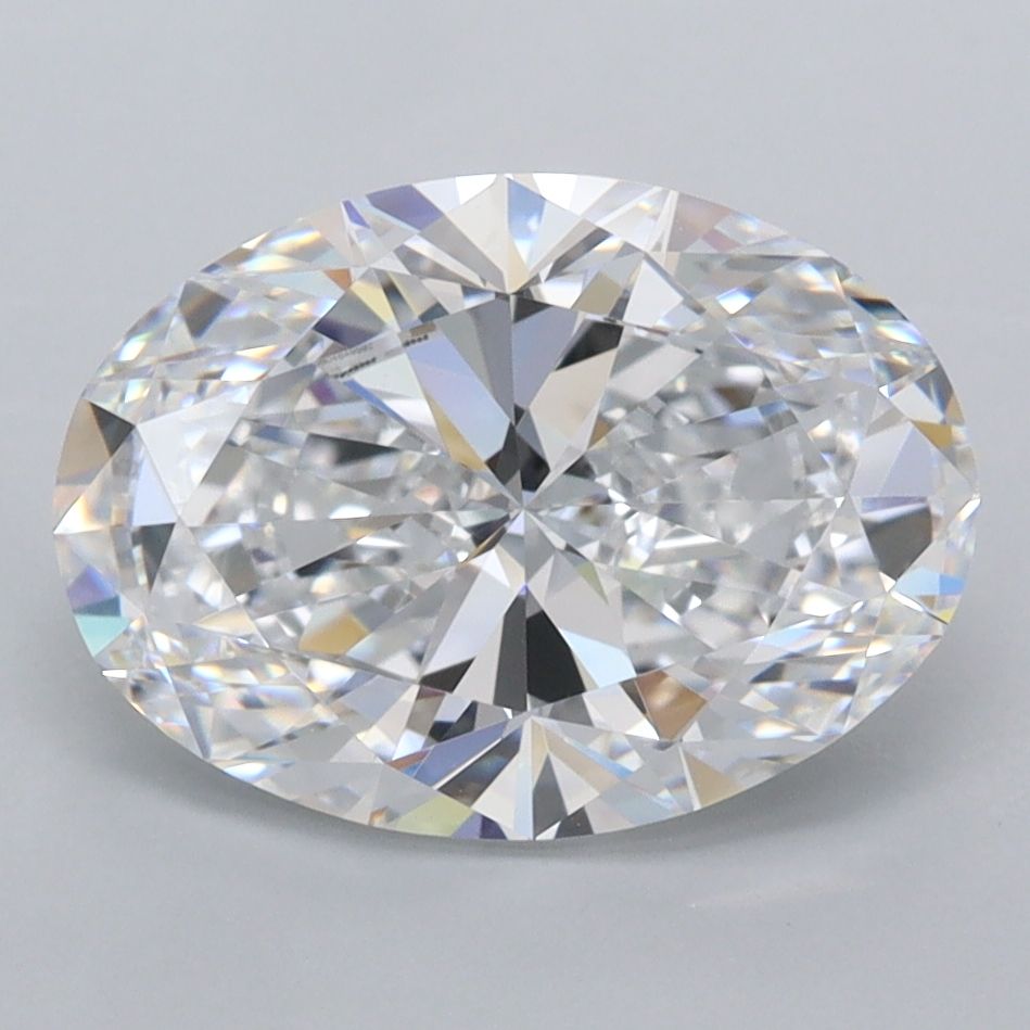 3.12 ct. oval Lab Grown Diamond front image