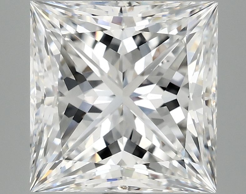 4.17 ct. princess Lab Grown Diamond front image