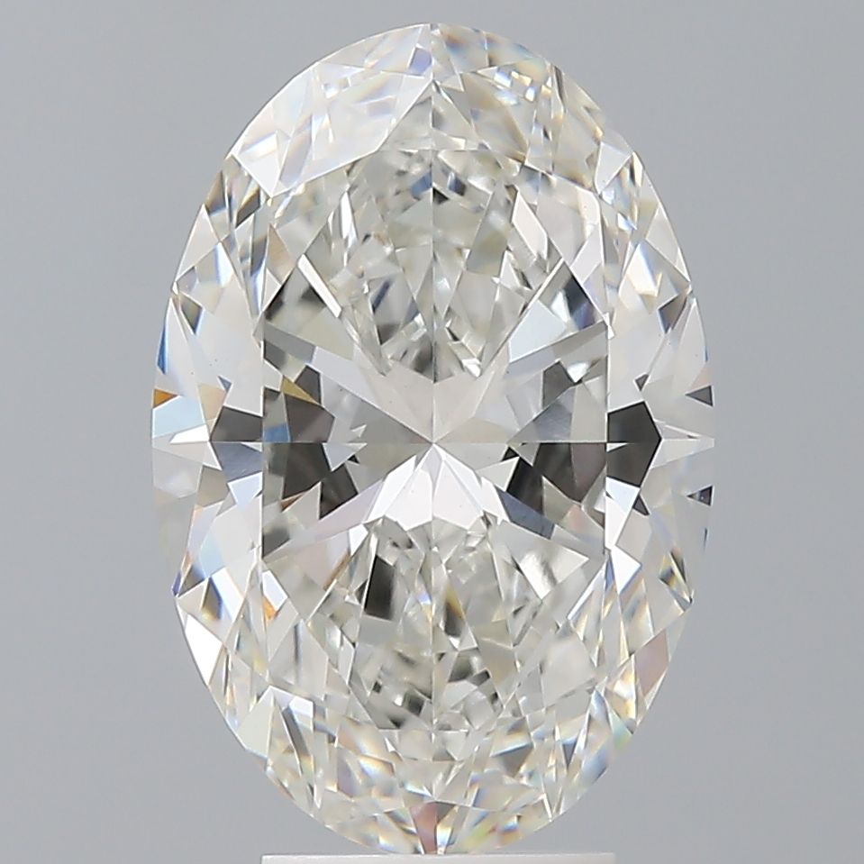 5.05 ct. oval Lab Grown Diamond front image
