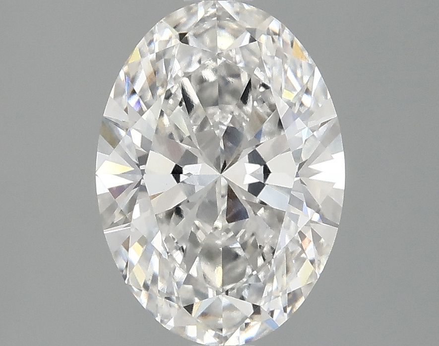 2.10 ct. oval Lab Grown Diamond front image
