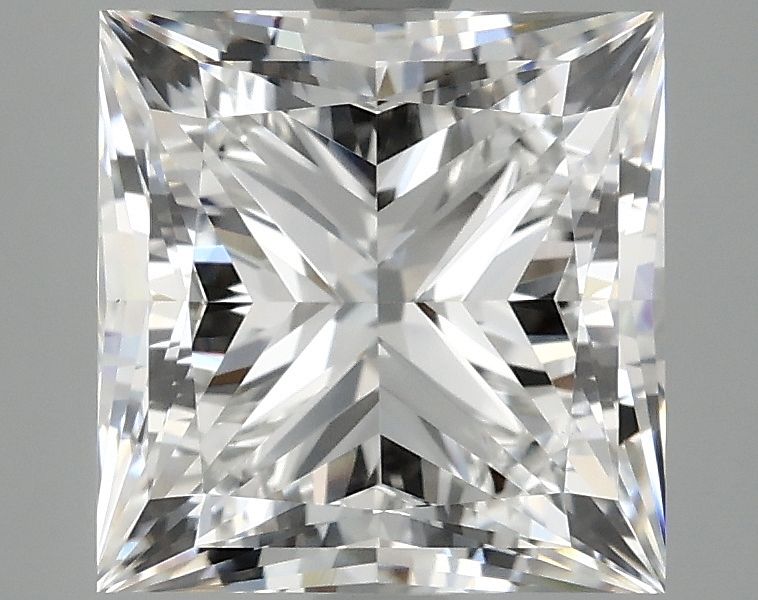 4.16 ct. princess Lab Grown Diamond front image