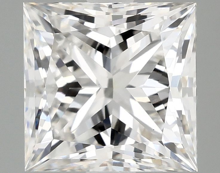 1.97 ct. princess Lab Grown Diamond front image