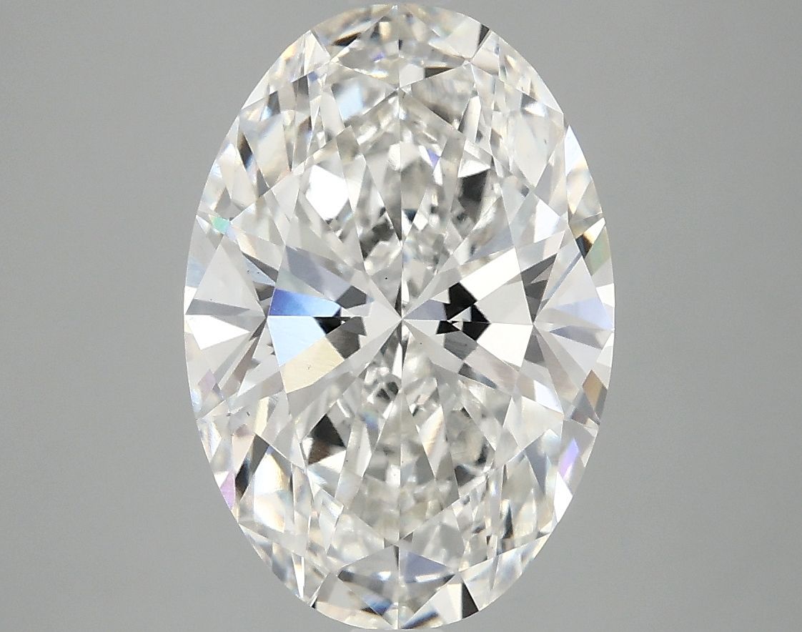 3.99 ct. oval Lab Grown Diamond front image