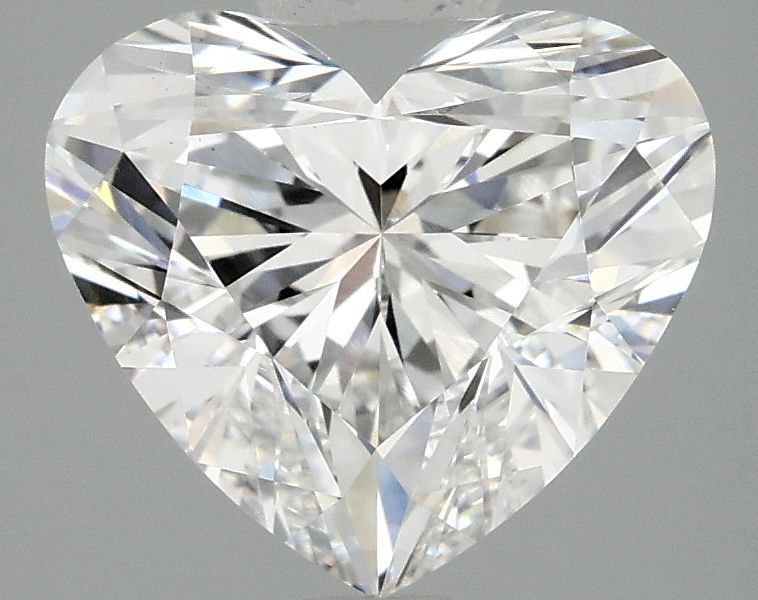 3.05 carat e VS1 EX Cut IGI heart diamond