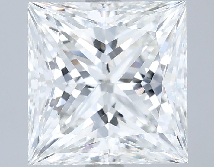 3.09 ct. princess Lab Grown Diamond front image