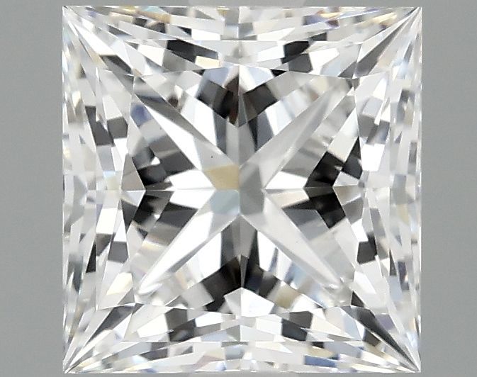 2.10 ct. princess Lab Grown Diamond front image