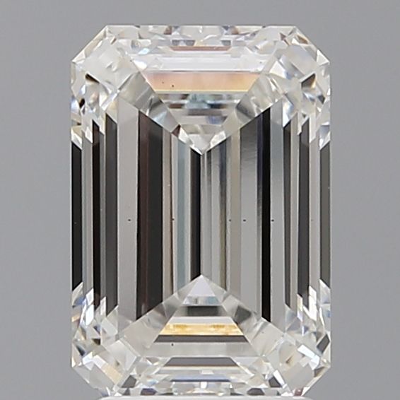 2.60 ct. emerald Lab Grown Diamond front image