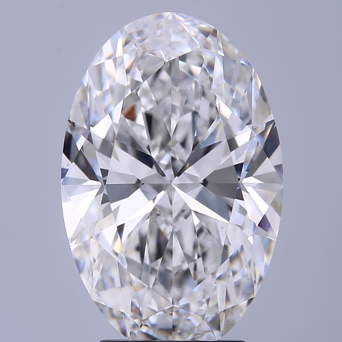 3.74 ct. oval Lab Grown Diamond front image