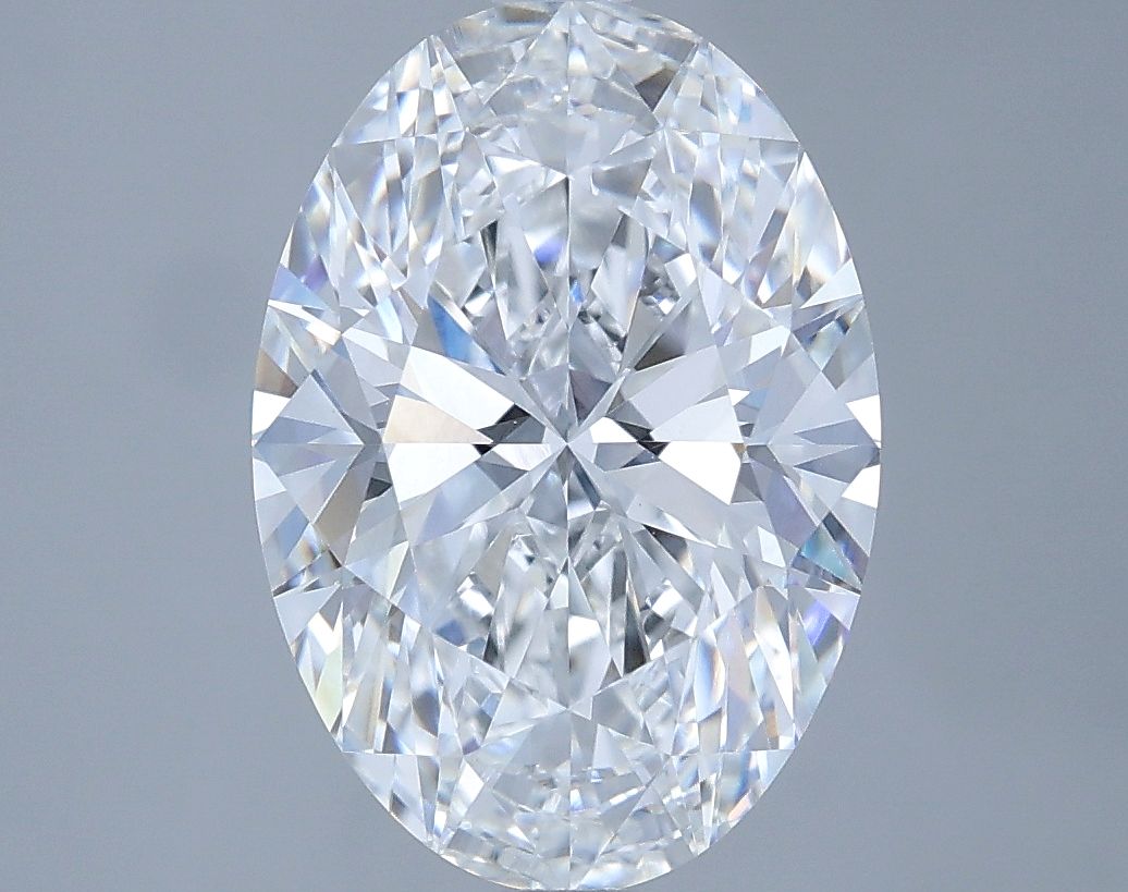 3.73 ct. oval Lab Grown Diamond front image