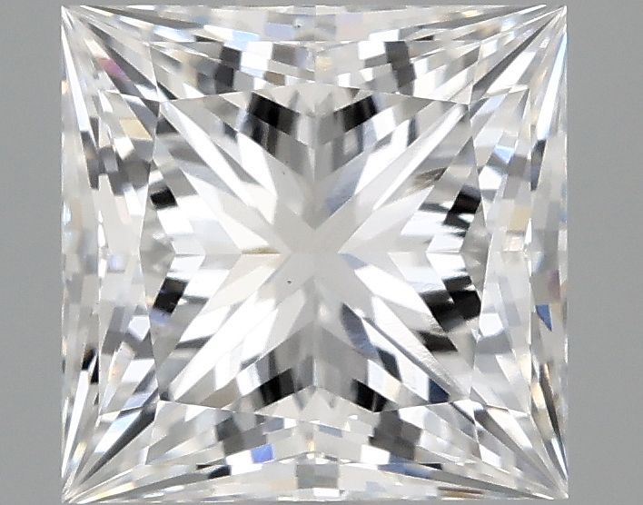 2.07 ct. princess Lab Grown Diamond front image