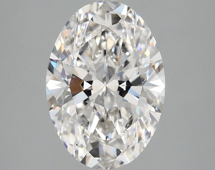 2.10 ct. oval Lab Grown Diamond front image
