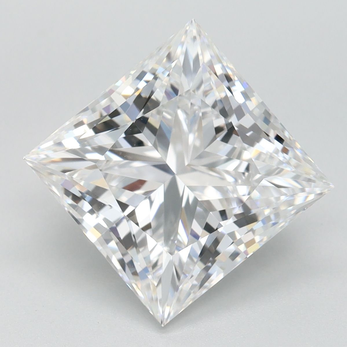 4.40 ct. princess Lab Grown Diamond front image