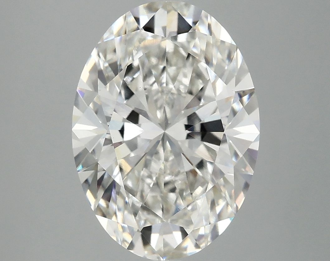 3.91 ct. oval Lab Grown Diamond front image